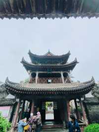 西安大學習巷裡清真寺 古痕跡很重。