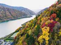 四川小眾紅葉秘境一藏在山裡的扒昔加古寨。