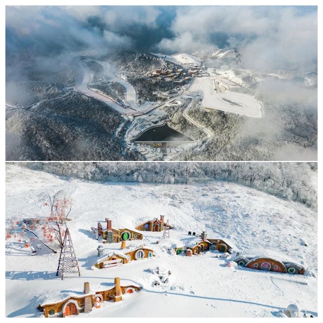 放假來安吉，雲上草原免費滑雪啦！！！