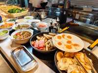 盱眙希爾頓歡朋酒店，早餐和公共區域都不錯