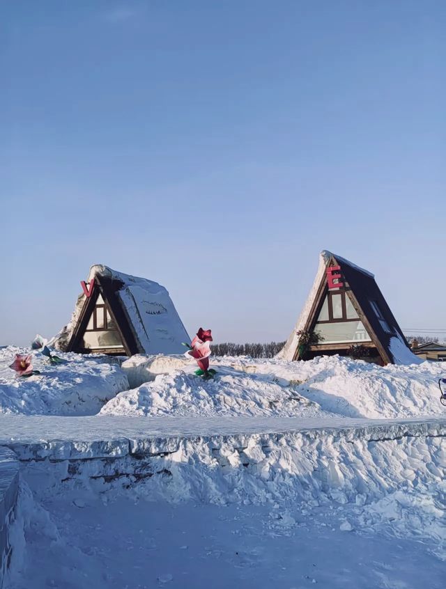 瀋陽稻夢空間冰雪小鎮遊玩攻略