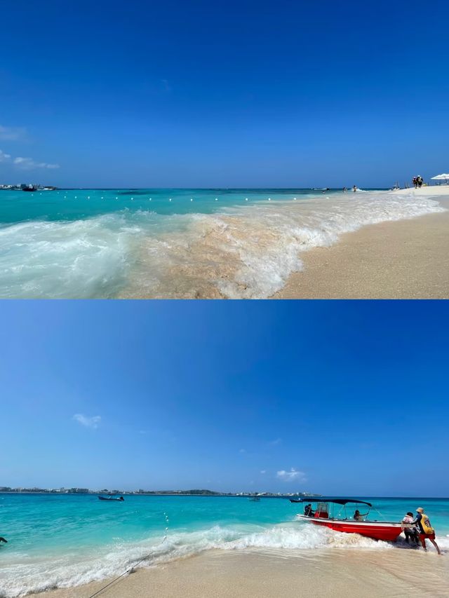 聖安德烈斯島的海實在太漂亮了