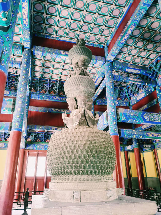 河北石家莊市著名寺廟景點：隆興寺。適合拍照打卡、週末閒暇度假地！ 