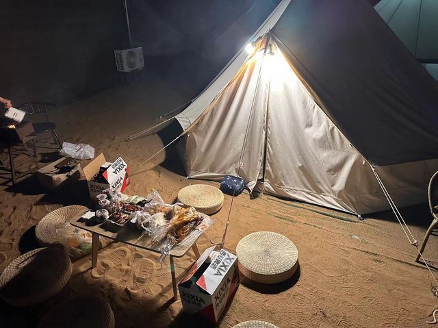 星月國際露營基地，沙漠中的夢幻住宿之旅