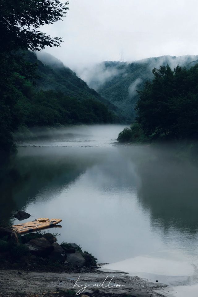 被端午嘅皖南震撼到，話好嘅暴雨呢…