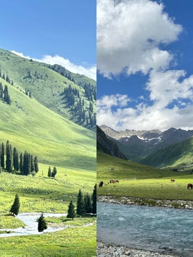 沿孟克特古道，一路欣賞新疆大美風景