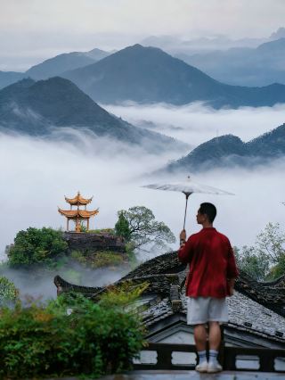 So far, the most stunning fairy mountain in Anhui has finally appeared