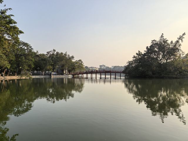還劍湖——越南美女的風景