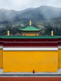 陰天的拉卜楞寺，也別有一番感覺！