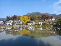 市區1h+達 深秋杭州這個古村落美到失語