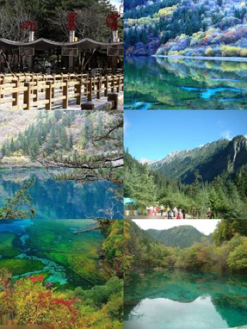 【구채구 3일 2박 완벽 가이드】1인당 1.5k! 동화 속 세계 인증샷 찍기