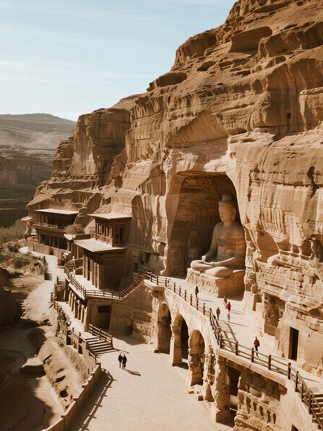 張掖馬蹄寺親子行｜千年佛國的探秘