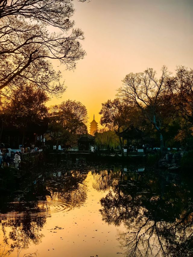 蘇州園林秋景美如畫一秒穿越古代當住園主人