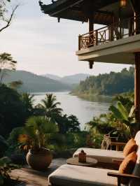 版納12月親子遊！雨林江景villa太治癒