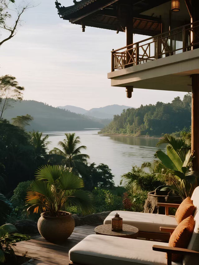 版納12月親子遊！雨林江景villa太治癒