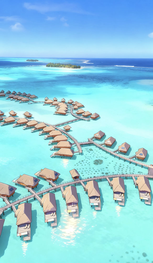 波拉波拉島深度遊｜墜入藍色烏托邦的神仙體驗《動漫版》