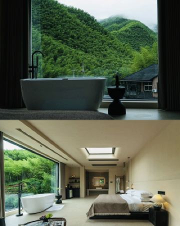 Stunning window views at this hotel