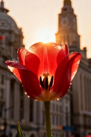 Shanghai's Spring Limited Tulips at the Bund Are Now Available! Includes a One-Day Tour Route