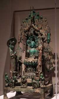 一眼千年我在波士頓美術館邂逅這尊隋代金銅佛像！
