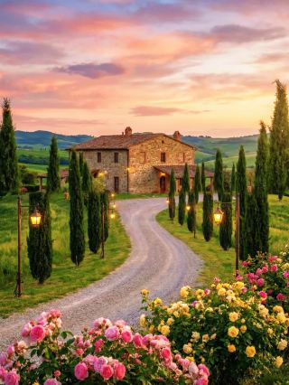 This life must-visit garden blessed by God—the Tuscany.