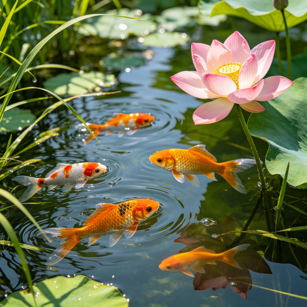 いけす・生け簀・金魚すくい・らんちゅう・睡蓮・水草・ひょうたん池 癒し系の蓮池の秘境 | Trip.com 西安