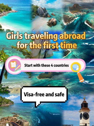 First time traveling abroad? 4 safe, visa-free countries, ready to go