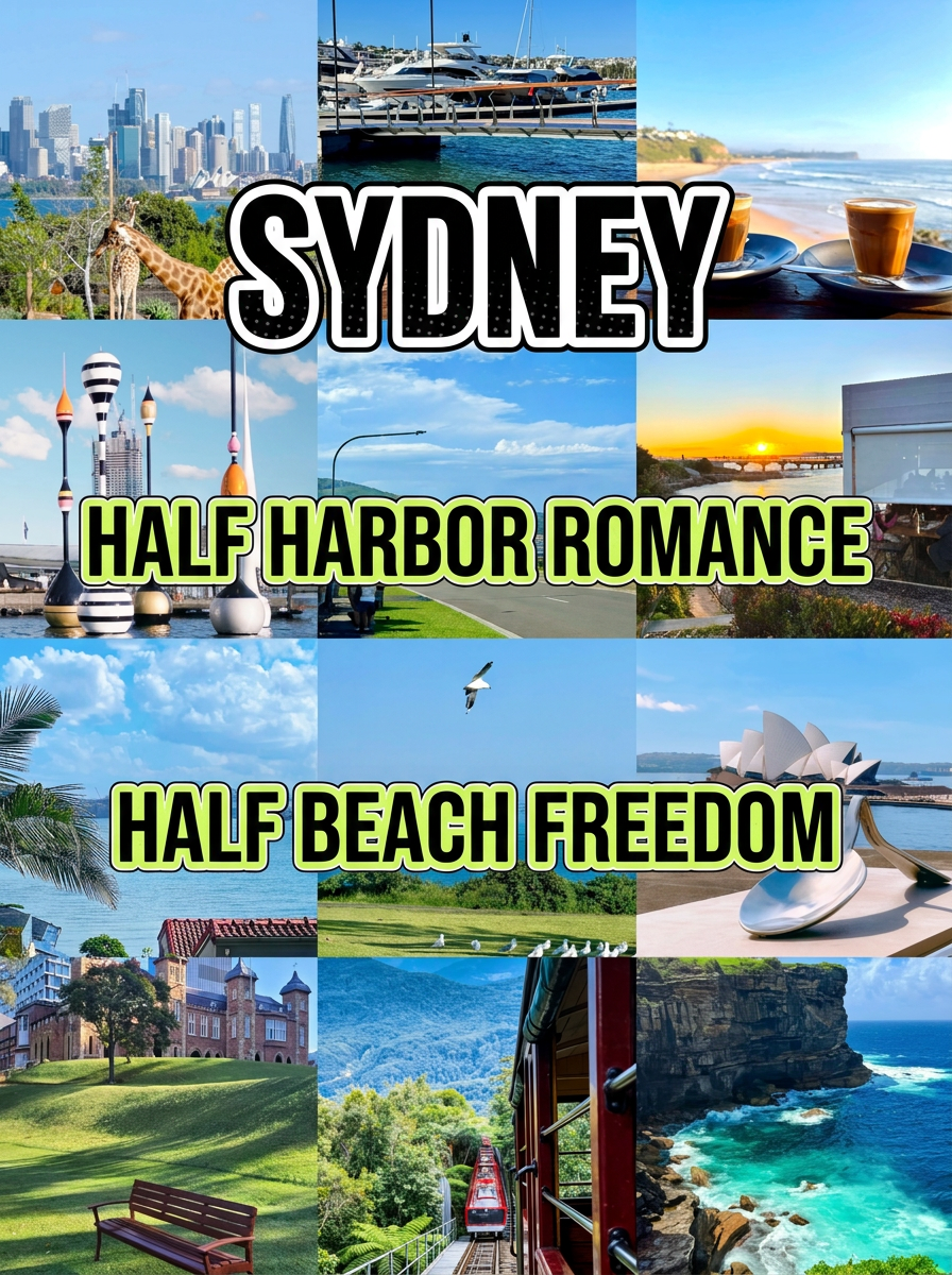 Sydney | Half harbor romance, half beach freedom | A must-visit in