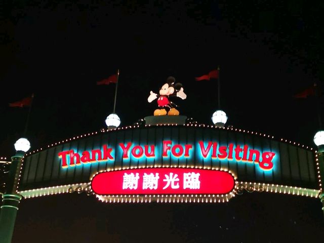 Hong Kong Disney Land on New Year's eve