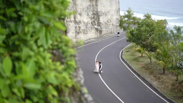 Romantic beach in Bali