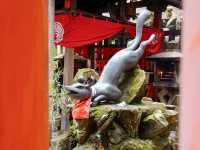 【京都市】無数の鳥居をくぐり山頂へ⛩