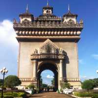 Vientiane’s Victory Gate…