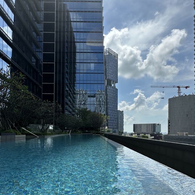 Sofitel Architecture, Breakfast and Pool