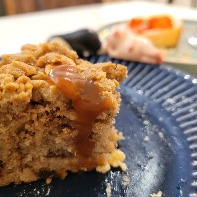 隱世咖啡小店 大推焙茶Latte Apple Crumble 