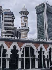 Beautiful big mosque in Kuala Lumpur