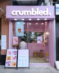 滿滿粉紅少女心crumble甜品店