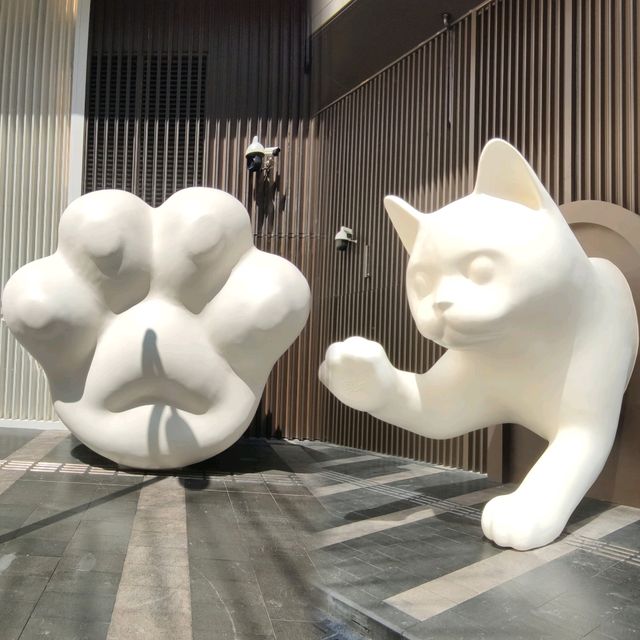 ✨打卡深圳灣萬象城巨型貓咪主題展🐱✨