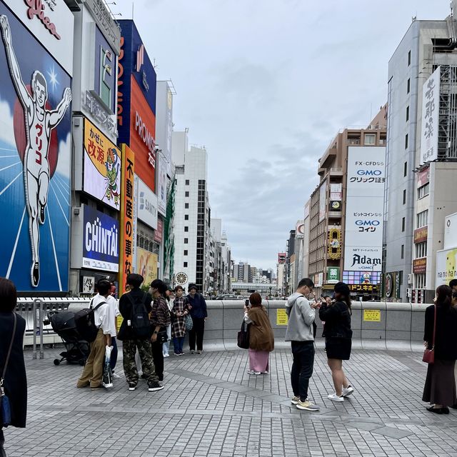 【大阪府】道頓堀のグリコ看板と記念撮影！