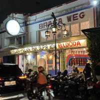 Busy place in Bandung City