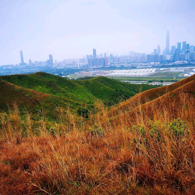 沿著邊境線行山