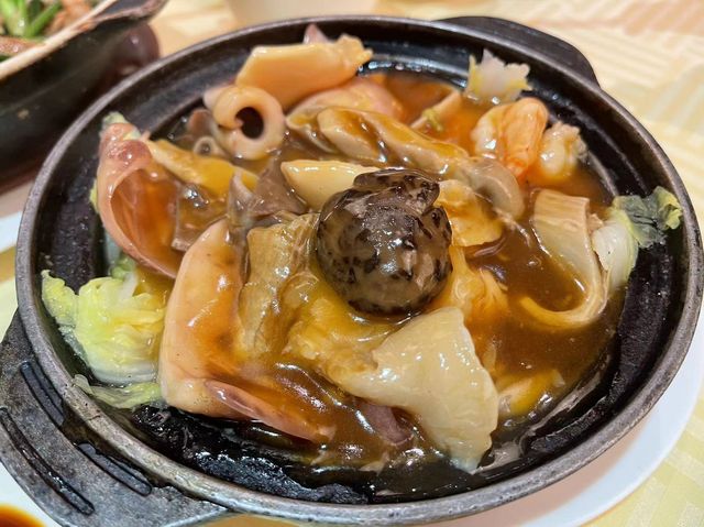 一到步澳門，梗係要食九大簋  「財神爺海鮮飯店」