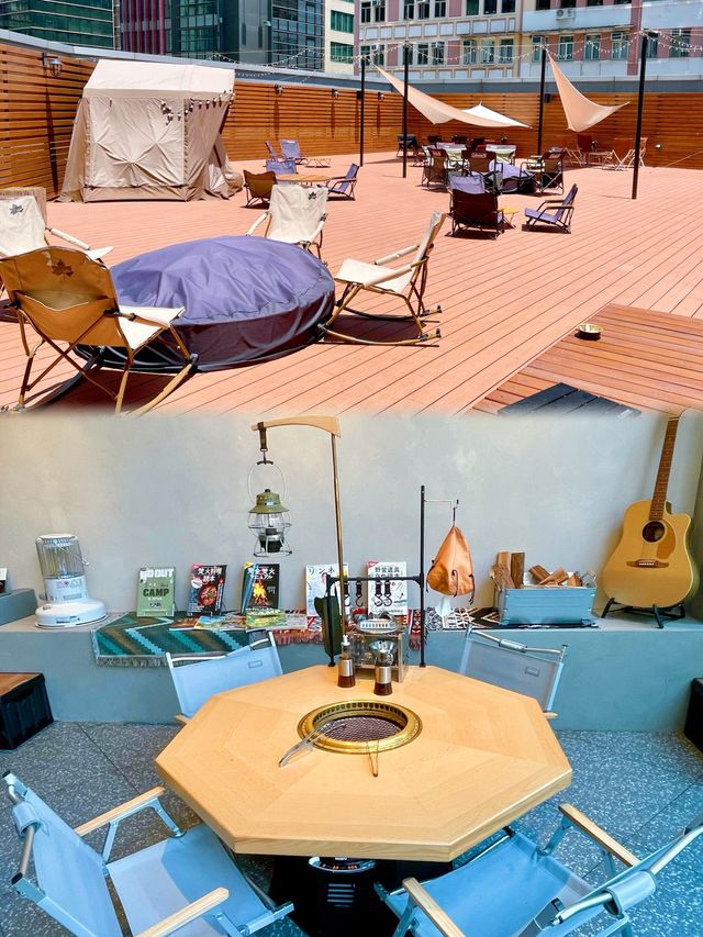 尖沙咀🏕️打卡露營主題燒肉
