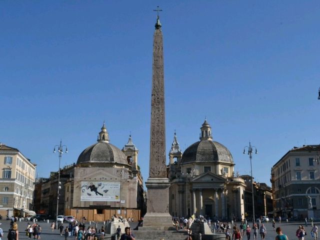 Piazza del Popolo, the centre of Plaza in Rome