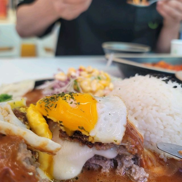 두근두근여름휴가 양산 함박스테이크맛집 알통패티