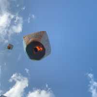 The magic of Sky Lanterns in Taipei, Ping Xi