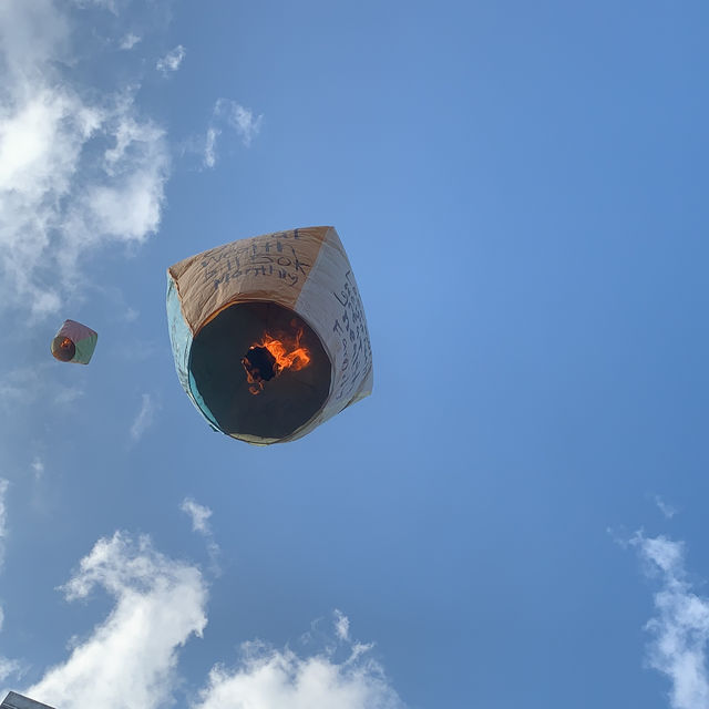 The magic of Sky Lanterns in Taipei, Ping Xi