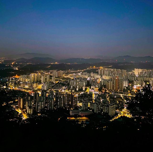 🏔️ 인천과 시흥의 야경을 볼 수 있는 등산여행, 소래산에서!
