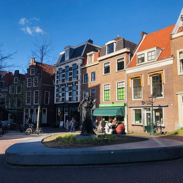 荷蘭🇳🇱浪漫氣氛濃厚的萊頓市區☀️
