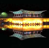 Woljeong Bridge is awesome at night 