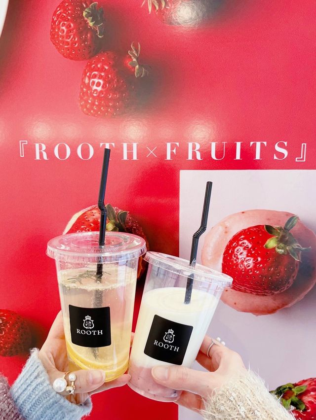 【福岡カフェ】ROOTHのあまおうが始まったよい 🍓 【福岡カフェ】ROOTHのあまおうが始まったよい 🍓