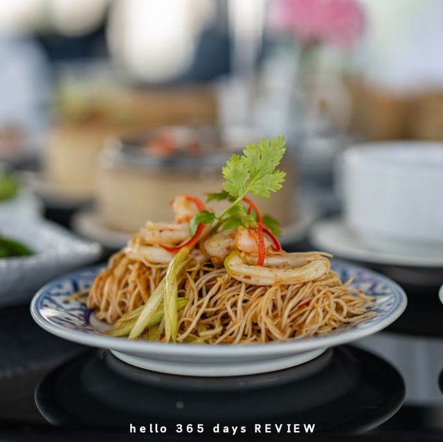 white lotus restaurant at Hilton Hua Hin